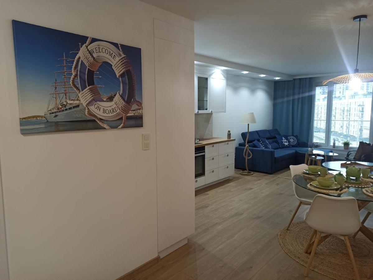 Apartament Baltic Sea -Przystan Letnica غدانسك المظهر الخارجي الصورة
